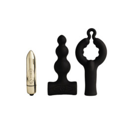 ROCKS-OFF - PETITE SENSATIONS BUBBLES VIBRADOR ANAL NEGRO