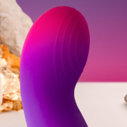 ROCKS-OFF - GLOW GIRL VIBE VIBRADOR DISCRETO DE PUNTO G MORADO