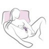 ROCKS- OFF - GLOW GIRL VIBE VIBRADOR G-SPOT DISCRETO MORADO