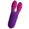 ROCKS-OFF - VIBRADOR FLEXIBLE GLO-GIRL BUNNY MORADO