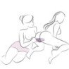 ROCKS- OFF - GLO- GIRL VIBRADOR RABBIT MORADO