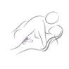ROCKS-OFF - ANILLO VIBRATORIO NEGRO PARA PENE SPIRE