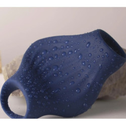 ROCKS-OFF - VIBRADOR MASTURBADOR FLEXIBLE AZUL PALM