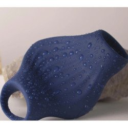 ROCKS-OFF - VIBRADOR MASTURBADOR FLEXIBLE AZUL PALM