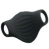 ROCKS-OFF - VIBRADOR MASTURBADOR FLEXIBLE NEGRO PALM