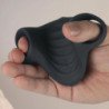 ROCKS-OFF - VIBRADOR MASTURBADOR FLEXIBLE NEGRO PALM