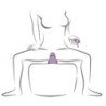 ROCKS-OFF - VIBRADOR DE SENTADO MORADO RUBY GLOW