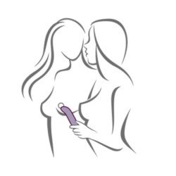 ROCKS-OFF - CHAIAMO G VIBRADOR DE PUNTO G MORADO