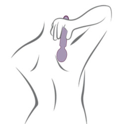 ROCKS-OFF - VIBRADOR DE VARILLA FLEXIBLE ORIEL FUCSIA