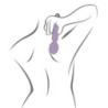 ROCKS-OFF - VIBRADOR DE VARILLA FLEXIBLE ORIEL FUCSIA