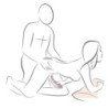 ROCKS- OFF - GEMINI VIBRADOR DUAL PUNTO G Y ESTIMULADOR CLÍTORIS MORADO