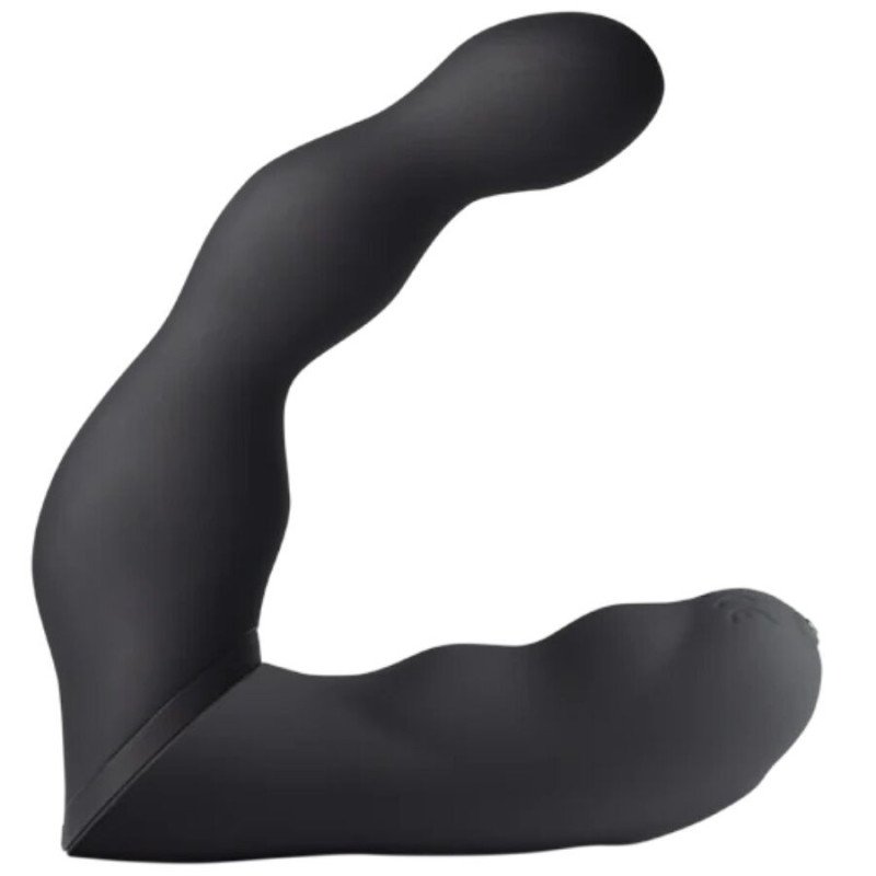ROCKS-OFF - ADAPTADOR NEGRO PARA VIBRADOR DE PRÓSTATA Y ANAL