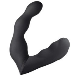 ROCKS-OFF - ADAPTADOR NEGRO PARA VIBRADOR DE PRÓSTATA Y ANAL