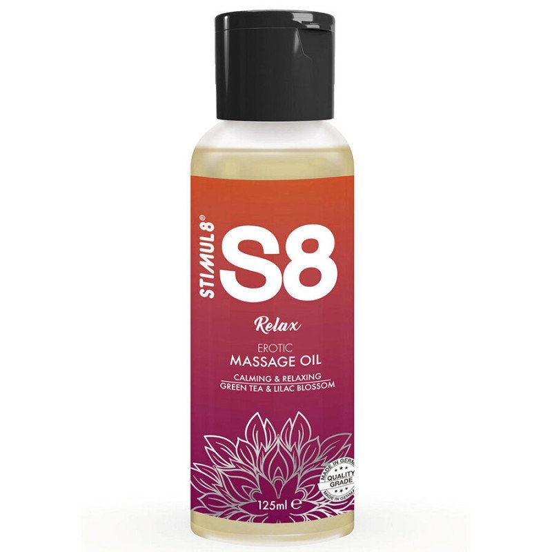 STIMUL8 - S8 RELAX ACEITE DE MASAJE DE TÉ VERDE 125 ML