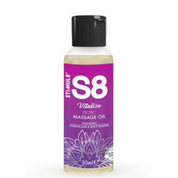 STIMUL8 - S8 ACEITE DE MASAJE CAJA 3 X 50 ML