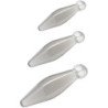 TOYJOY - JUEGO ANAL ANAL DE 3 PIEZAS CON JUGUETE TRANSPARENTE PARA EL ARO DE DEDOS