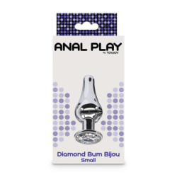 TOYJOY - JUEGO ANAL DIAMOND BUM BIJOU TAPÓN ANAL PEQUEÑO