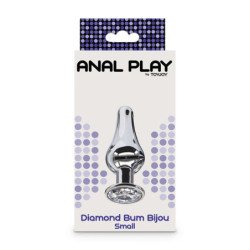 TOYJOY - JUEGO ANAL DIAMOND BUM BIJOU TAPÓN ANAL PEQUEÑO