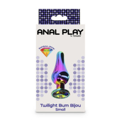 TOYJOY - JUEGO ANAL TWILIGHT BUM BIJOU TAPÓN ANAL PEQUEÑO