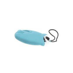 TOYJOY - VIBRADOR AZUL CON CONTROL REMOTO "FELICIDAD, ESTOY TAN EMOCIONADO"