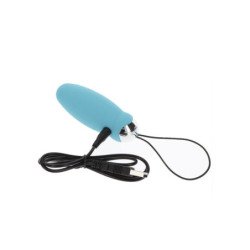 TOYJOY - VIBRADOR AZUL CON CONTROL REMOTO "FELICIDAD, ESTOY TAN EMOCIONADO"