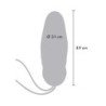 TOYJOY - VIBRADOR EXPLOSIVO DE HUEVOS FELICIDAD MI ORGASMO CON CONTROL REMOTO