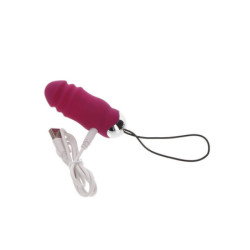 TOYJOY - VIBRADOR CON CONTROL REMOTO HAPPINESS SUNN UP AND DOWN, COLOR FUCSIA