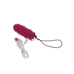 TOYJOY - VIBRADOR CON CONTROL REMOTO HAPPINESS SUNN UP AND DOWN, COLOR FUCSIA