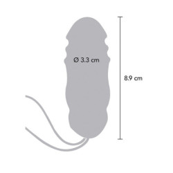 TOYJOY - VIBRADOR CON CONTROL REMOTO HAPPINESS SUNN UP AND DOWN, COLOR FUCSIA