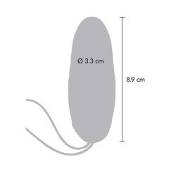 TOYJOY - VIBRADOR HAPPINESS KNOCK KNOCK EGGSTAVAGANT CON CONTROL REMOTO MORADO