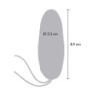TOYJOY - VIBRADOR HAPPINESS KNOCK KNOCK EGGSTAVAGANT CON CONTROL REMOTO MORADO
