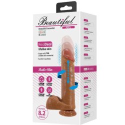 BAILE - ABEL DILDO REALISTA 21 CM MULATTO