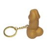 DIABLO PICANTE - LLAVERO CON SILBATO EN FORMA DE PENE COLOR DORADO