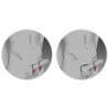 ELECTRASTIM - ANILLOS PARA PENE AJUSTABLES PRESTIGE ELECTRA LOOPS ROJOS