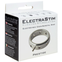 ELECTRASTIM - ANILLO PARA PENE DE METAL ELECTROMAGNÉTICO PRESTIGE 50 MM