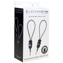 ELECTRASTIM - ANILLOS METÁLICOS AJUSTABLES PARA EL PENE ELECTRALOOPS E-STIM