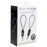 ELECTRASTIM - ANILLOS METÁLICOS AJUSTABLES PARA EL PENE ELECTRALOOPS E-STIM