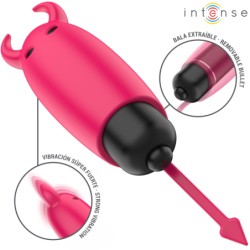 INTENSO - BALA VIBRADORA ESCARLATA DEMONIO ROJO 9,3 X 2,4 CM