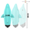INTENSO - BALA VIBRATORIA ECHO DELFÍN AZUL 8 X 4,7 CM