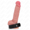 KINK - ANILLO DE PENE DE CUERO CON CIERRE A PRESIÓN 22 X 2 CM