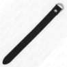 KINK - ANILLO DE PENE DE CUERO CON CIERRE A PRESIÓN 22 X 2 CM