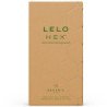 LELO - CAJA DE PRESERVATIVOS ORGÁNICOS HEX, 12 UNIDADES