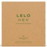 LELO - CAJA DE PRESERVATIVOS ORGÁNICOS HEX, 36 UNIDADES