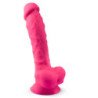 SILEXD - MODELO DE PENE REALISTA 18 ROSA VIBRACIÓN + CONTROL REMOTO LRS