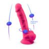 SILEXD - MODELO DE PENE REALISTA 18 ROSA VIBRACIÓN + CONTROL REMOTO LRS