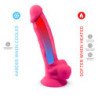 SILEXD - MODELO DE PENE REALISTA 18 ROSA VIBRACIÓN + CONTROL REMOTO LRS
