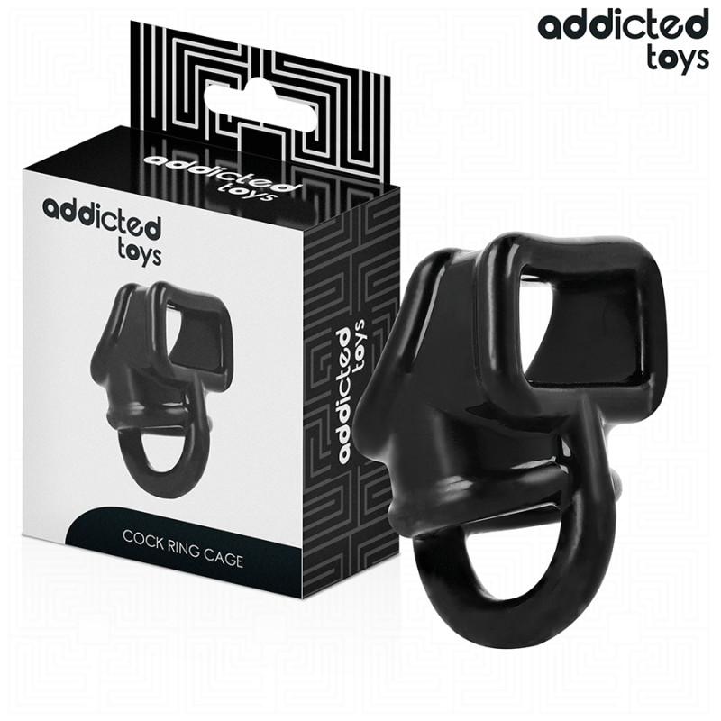 JUGUETES PARA ADICTOS - ANILLO DE JAULA PARA EL PENE