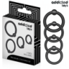JUGUETES PARA ADICTOS - JUEGO DE ANILLOS DE SILICONA A PRESIÓN