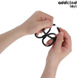 JUGUETES PARA ADICTOS - ANILLO TRIPLE PARA EL PENE