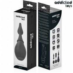 JUGUETES ADICTOS - LIMPIADOR DE VIAJE DE SILICONA MODELO 1